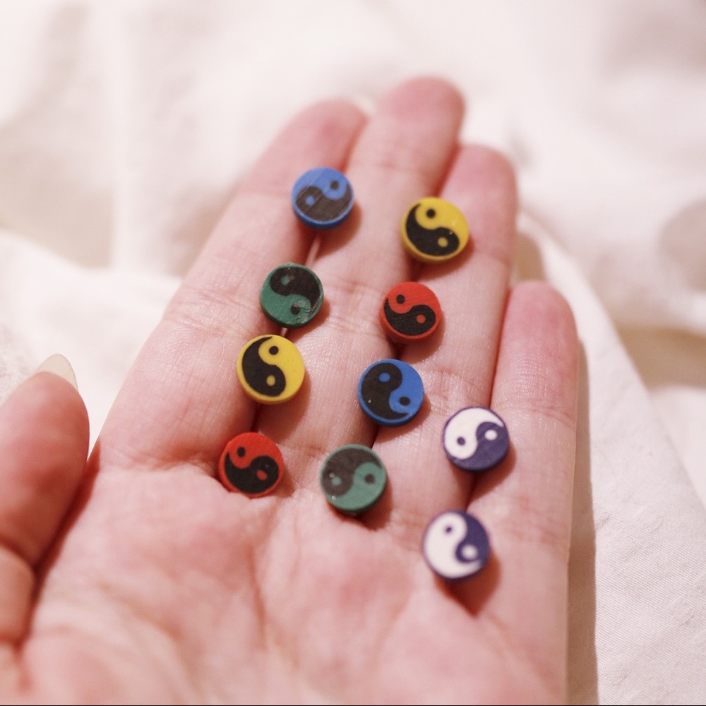 Yin and Yang Earrings